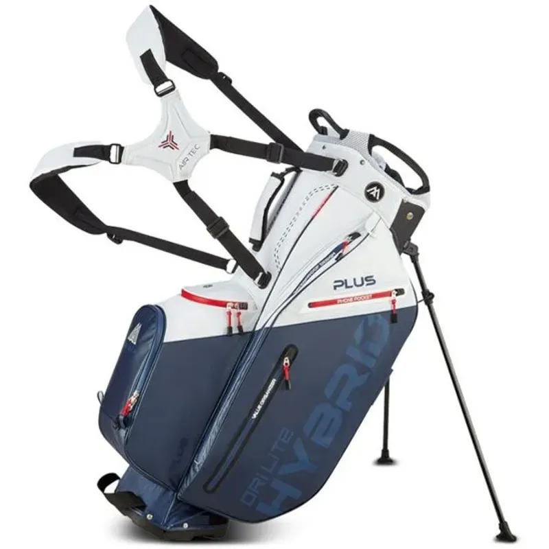 BigMax Dri Lite Hybrid Plus, White/Navy/Red